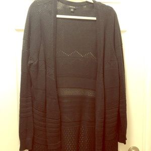 Black cardigan, torrid size 3